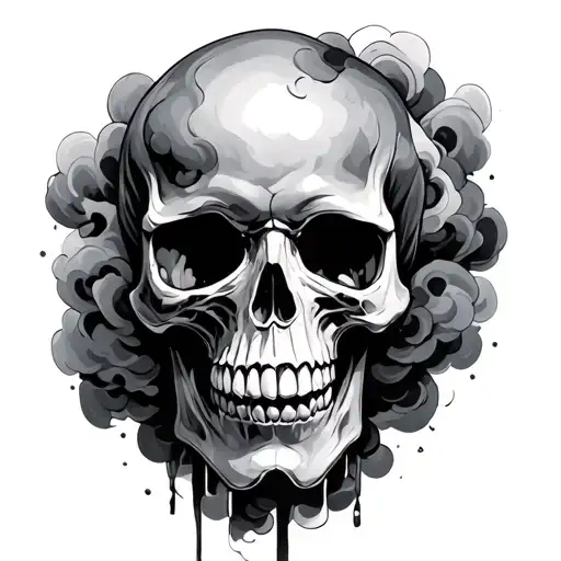 Clouded Skull Full Sleeve