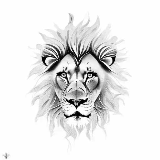 A Fierce Lion Wearing Boxing Gloves Symbolizing Strength And Determination