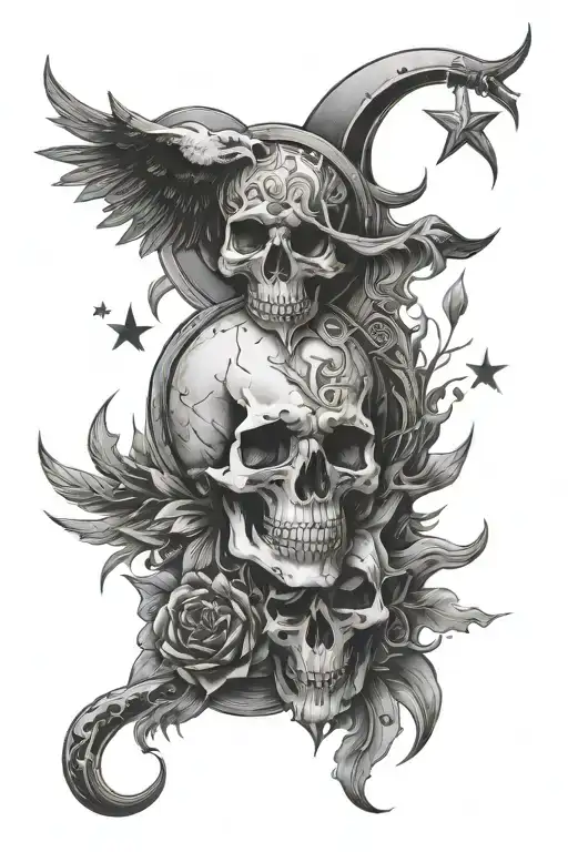 Skull Sun And Moon