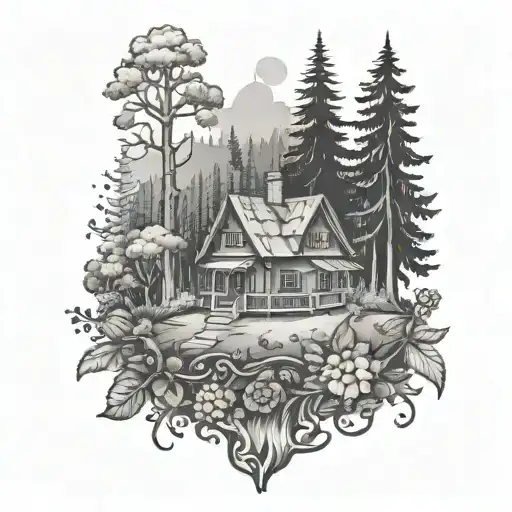 Old School Style Black Forest