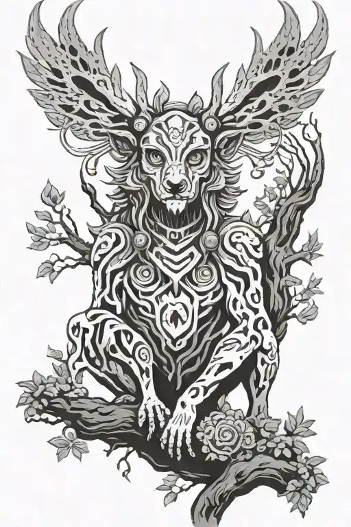 Mononoke Forest Spirit On Three