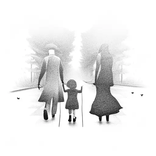 Road With Kids And Wife