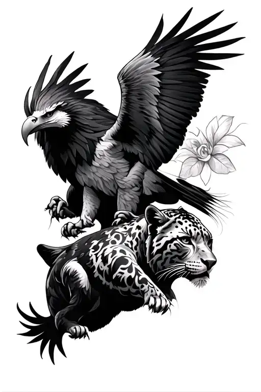 Eagle And Panther