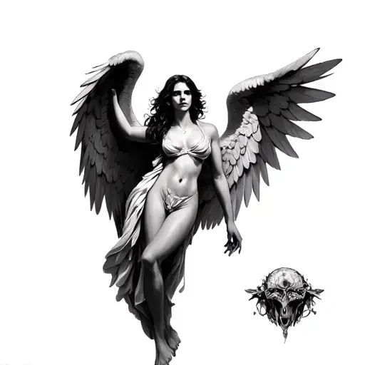 Fallen Angel Realistic