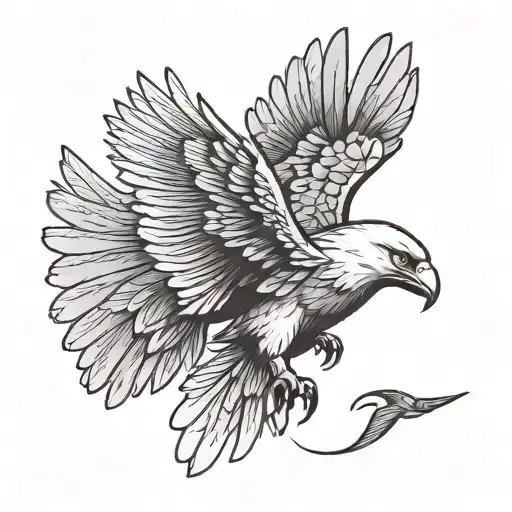 Bird Flying Eagle Wings