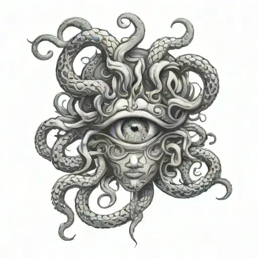 Medusa Eyes Staring Back At Me