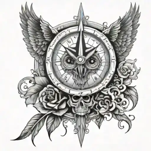 Compass Skull Owl