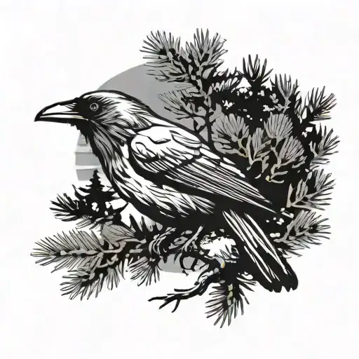 Raven And Pinetree