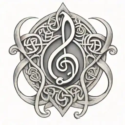 Celtic Knot Music Themed