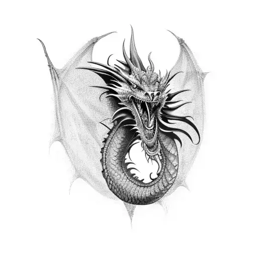 Dragon Sleeve Left Arm