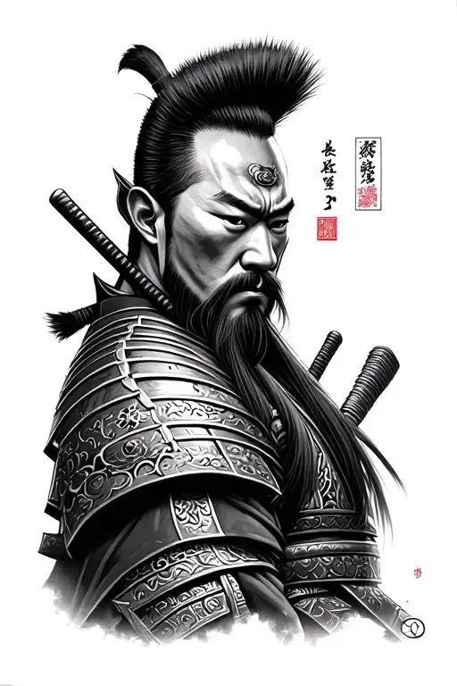 Japanese Samurai Ron's Warrior