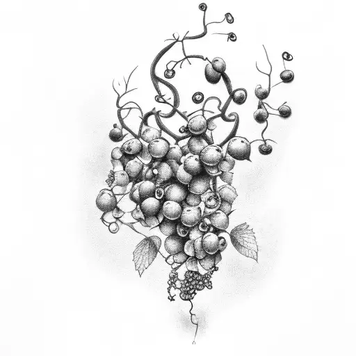 Long Vine With Berries