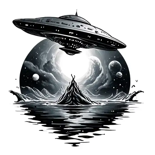 Space Water Ufo