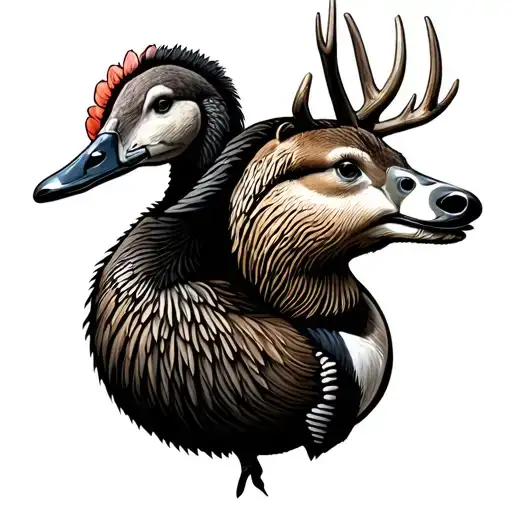 Duck Bear Whitetail Deer Turkey