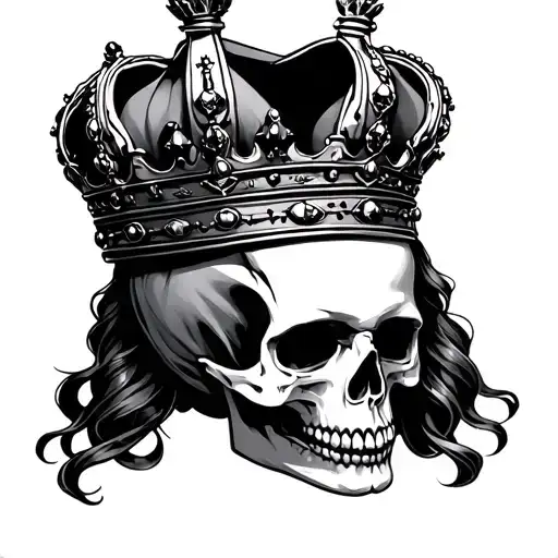 Queen Crown Skulls