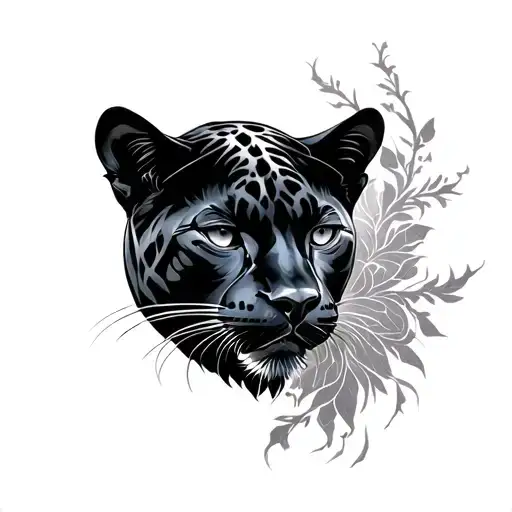 Mystical Black Shoulder Panther