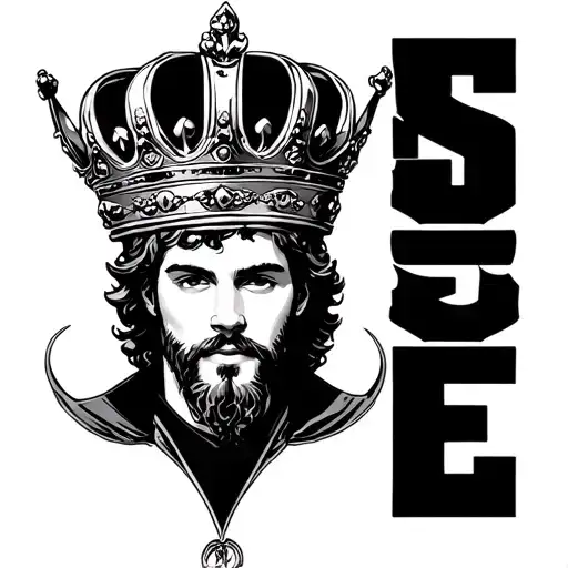 Name Justin And King Crown Under