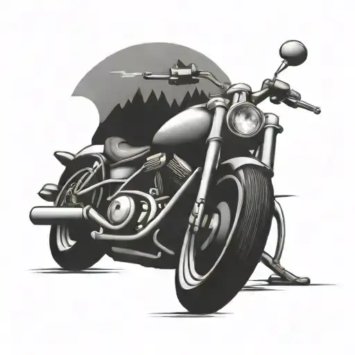 Motorcycle Mountain Spokes