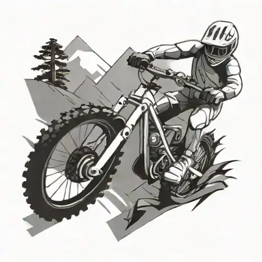 Lego Mountain Biker