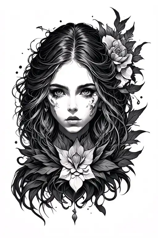 Simple Dark Fantasy Themed