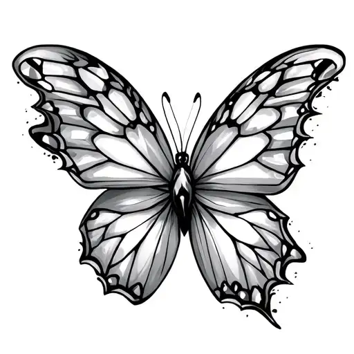 A Diamond Butterfly With Shade Ect