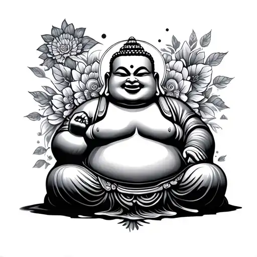Small Fat Buddha Happy