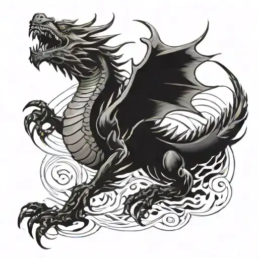 Ryujin Dragon Flying