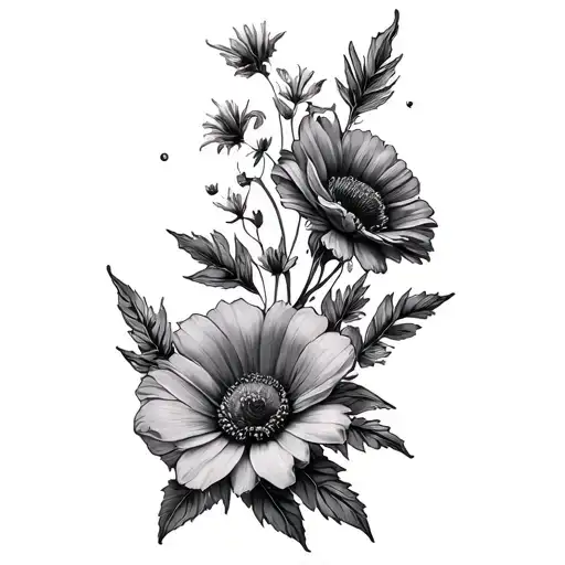 September April January Birth Flowers