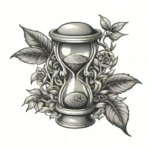 Hour Glass Money Tree