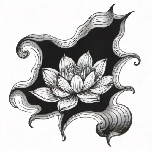 Lotus Flower Detailed