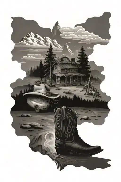 Western And Outdoor Scene