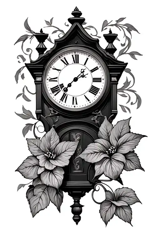 Grandfather Clock With Maryland And North Carolina