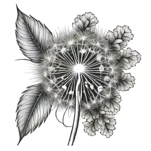 Dandelion And Puffball