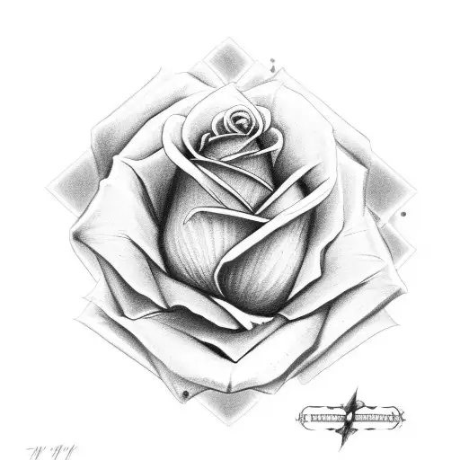 Rose With Skull Inside