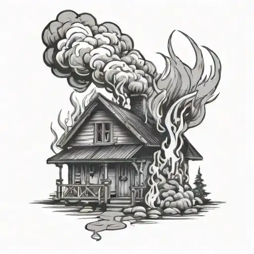 A Small House On Fire