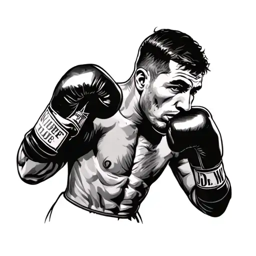 Boxing To Represent My Dad