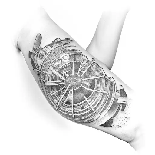 Airplane Biomechanical Arm Sleeve