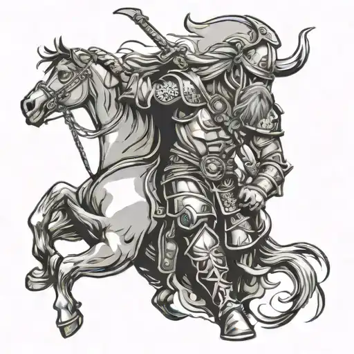 Cowboy Viking Knight