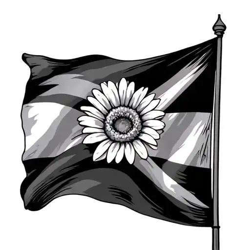 Rebel Flag With The Names Daisy In It