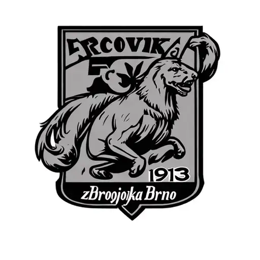 Logo Fc Zbrojovka Brno And The Date 1913