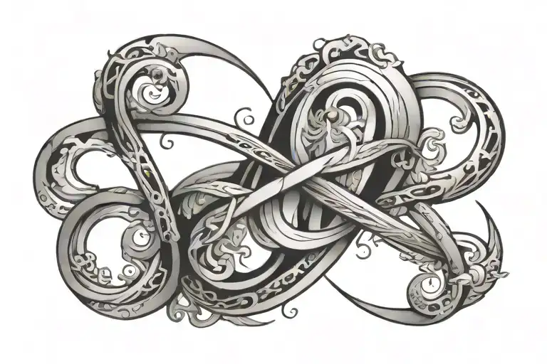 Minimalist Infinity Symbol