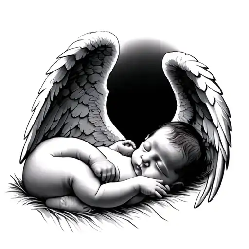 New Born Baby Angel