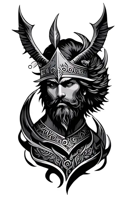 Full Sleeve Norse Tattoos Inspired