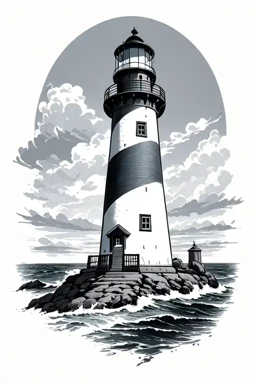 A Lighthouse Showing The Way Home And Also Guiding The Way Forward