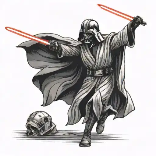 Dark Vader Is Obi Wan Kenobi's Fight