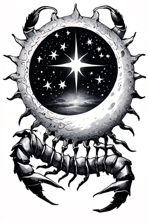 Moon Sun Star Scorpio