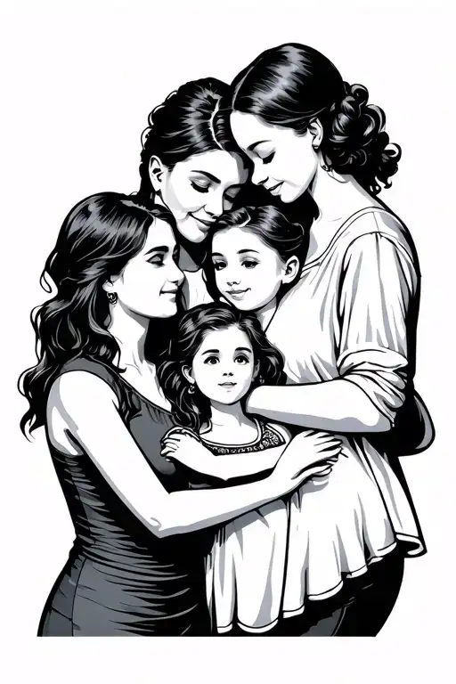 Family Around My Mom