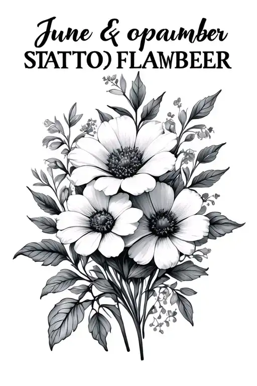 June And September Birth Flowers