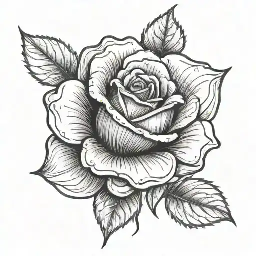 Rose Plus Stem Fineliner