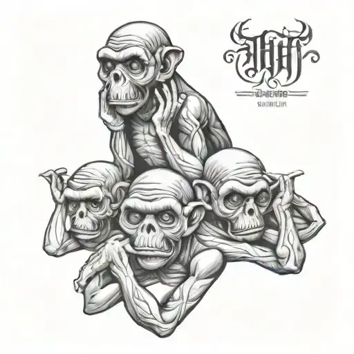 Hear No Evil See No Evil Speak No Evil But Opposite